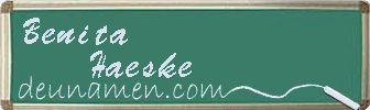 Benita Haeske Visitenkarte